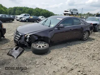 2009 Cadillac CTS AWD w/1SB with VIN 1G6DT57V490106958, listed as a Copart auction lot 64246244 with 0 mi miles and Salvage Title. Bid and sale history available at carsss.com. Image 1.