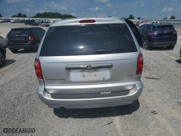 2006 Chrysler Town & Country LWB LX with VIN 2A4GP44R46R887489, listed as a Copart auction lot 61484414 with 159,810 mi miles and Salvage Title. Bid and sale history available at carsss.com. Image 6.