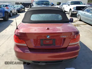 2013 BMW 1 Series 135i with VIN WBAUN7C54DVM27206, listed as a Copart auction lot 74797944 with 0 mi miles and Salvage Title. Bid and sale history available at carsss.com. Image 6.
