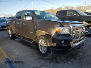 2020 GMC Canyon 4WD SLT with VIN 1GTG6DEN8L1117560, listed as a Copart auction lot 79890664 with 80,260 mi miles and Salvage Title. Bid and sale history available at carsss.com. Image 4.