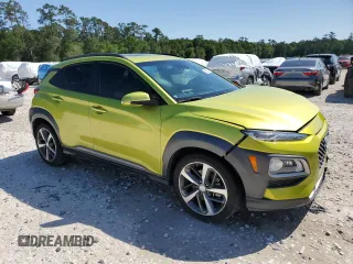 2019 Hyundai Kona Ultimate с VIN KM8K53A54KU361003, выставлен на аукционе Copart как лот 51827155 с пробегом 56 388 миль миль и Чистый • Clean title. История ставок и продаж доступна на DreamBid. Изображение 4.
