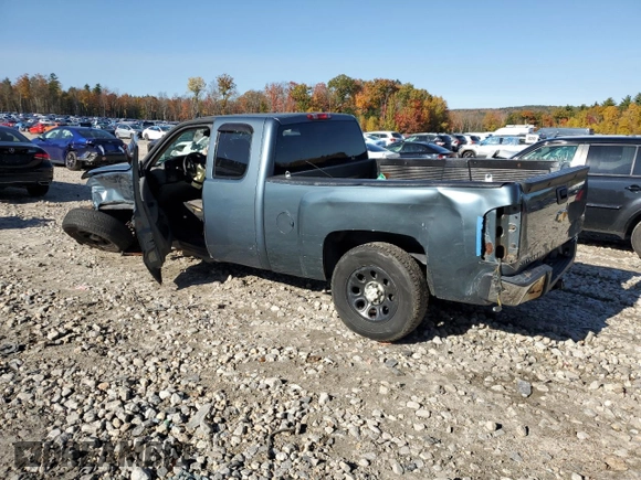 2007 Chevrolet Silverado 1500 Work Truck with VIN 2GCEK19JX71605384, listed as a Copart auction lot 76998034 with 0 mi miles and Salvage Title. Bid and sale history available at carsss.com. Image 2.