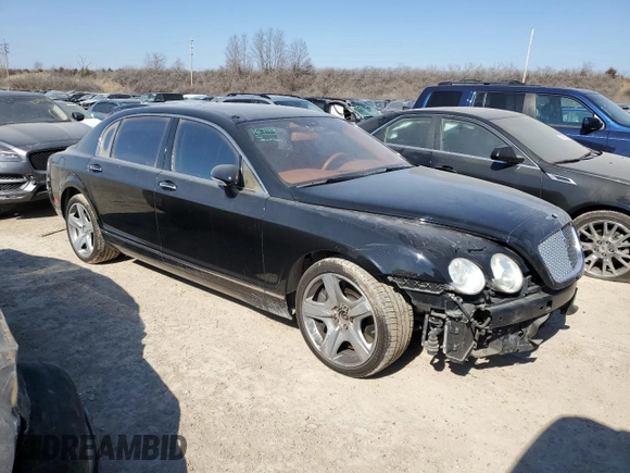 2006 Bentley Flying Spur z VIN SCBBR53W96C032273, wystawiony jako Copart lot #46582715 z przebiegiem Nie podano mil oraz Szkody całkowita. Historia ofert i sprzedaży dostępna na DreamBid. Obrazek 4.