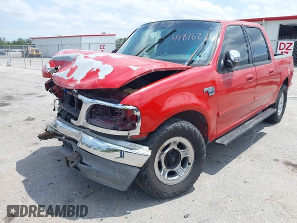 2002 Ford F-150 XLT with VIN 1FTRW07L62KC34432, listed as a IAAI auction lot 41816271 with 263,813 mi miles and . Bid and sale history available at DreamBid. Image 6.