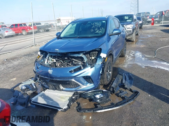 2025 Buick Encore GX Sport Touring with VIN KL4AMDSL0SB002033, listed as a IAAI auction lot 41548656 with 6,559 mi miles and . Bid and sale history available at DreamBid. Image 12.