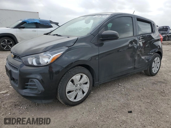 2016 Chevrolet Spark LS with VIN KL8CB6SA5GC595722, listed as a Copart auction lot 51829815 with 119,685 mi miles and Salvage Title. Bid and sale history available at carsss.com. Image 1.