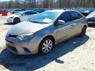 2015 Toyota Corolla L with VIN 2T1BURHE5FC409823, listed as a IAAI auction lot 41628330 with 125,923 mi miles and . Bid and sale history available at DreamBid. Image 2.