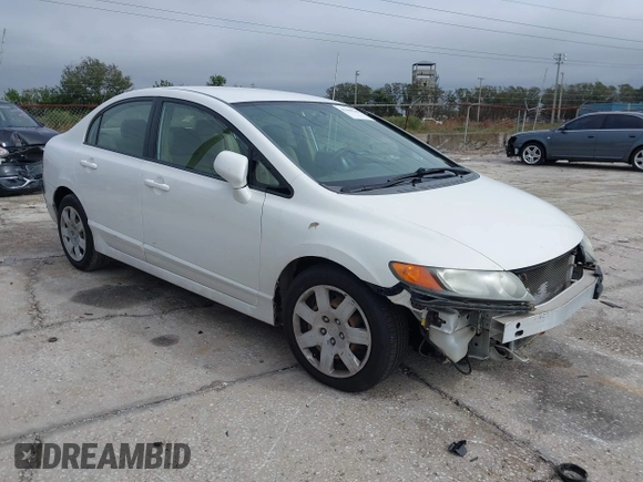 2008 Honda Civic LX with VIN 2HGFA16528H519995, listed as a IAAI auction lot 41400248 with 166,460 mi miles and . Bid and sale history available at DreamBid. Image 1.