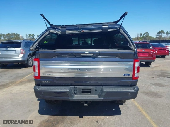2021 Ford F-150 XL with VIN 1FTFW1E85MFB71486, listed as a IAAI auction lot 41808081 with 46,157 mi miles. Bid and sale history available at carsss.com. Image 17.