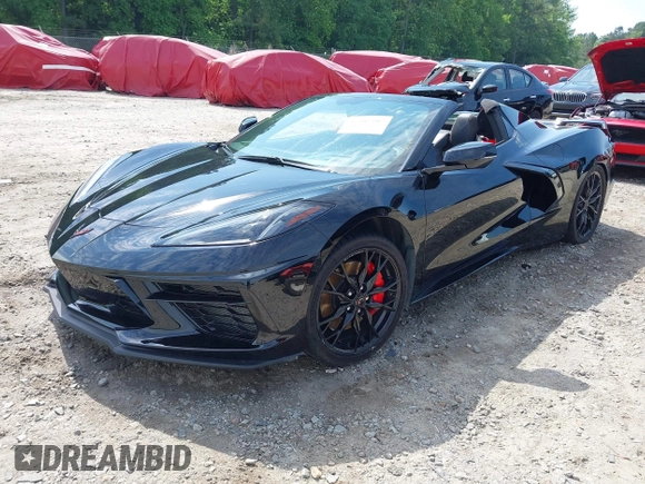 2023 Chevrolet Corvette 3LT z VIN 1G1YC3D4XP5133377, wystawiony jako IAAI lot #42205597 z przebiegiem 6 202 mil mil oraz . Historia ofert i sprzedaży dostępna na DreamBid. Obrazek 2.