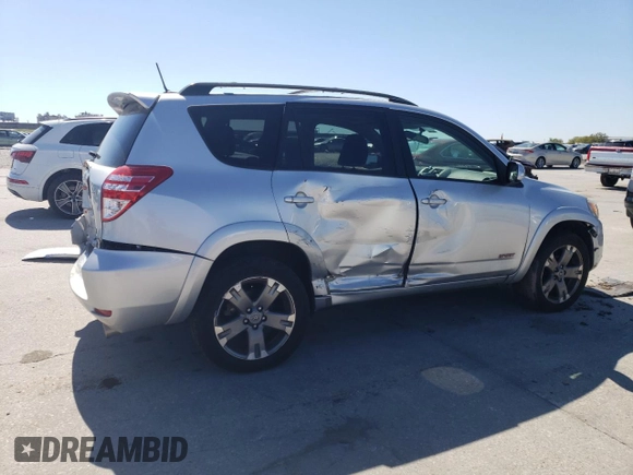2011 Toyota RAV4 Sport with VIN JTMRF4DVXB5048095, listed as a Copart auction lot 49316595 with 33,726 mi miles and Salvage Title. Bid and sale history available at carsss.com. Image 3.