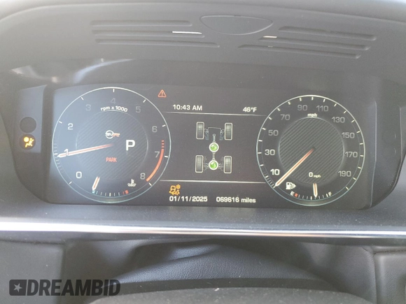 2016 Land Rover Range Rover Sport SVR with VIN SALWZ2EF5GA570016, listed as a Copart auction lot 87902575 with 69,616 mi miles and Clean title. Bid and sale history available at DreamBid. Image 9.