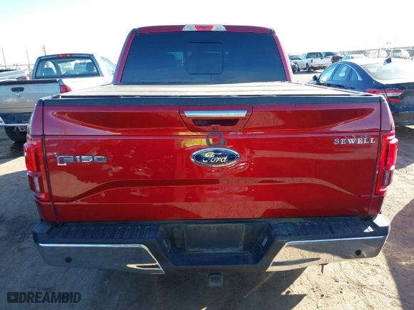 2015 Ford F-150 XL with VIN 1FTEW1CG7FKE60983, listed as a IAAI auction lot 41481740 with 20,411 mi miles. Bid and sale history available at carsss.com. Image 16.