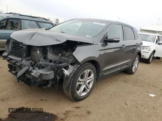 2018 Ford Edge Titanium with VIN 2FMPK4K90JBB07332, listed as a Copart auction lot 82519864 with 94,866 mi miles and Salvage Title. Bid and sale history available at carsss.com. Image 1.