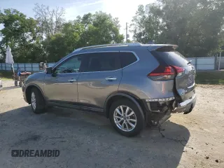 2018 Nissan Rogue SV with VIN KNMAT2MT7JP580223, listed as a Copart auction lot 53661485 with 64,519 mi miles and Salvage Title. Bid and sale history available at carsss.com. Image 2.