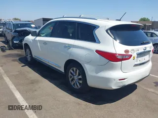2015 Infiniti QX60 with VIN 5N1AL0MM5FC553545, listed as a IAAI auction lot 42478825 with 95,694 mi miles and . Bid and sale history available at DreamBid. Image 3.