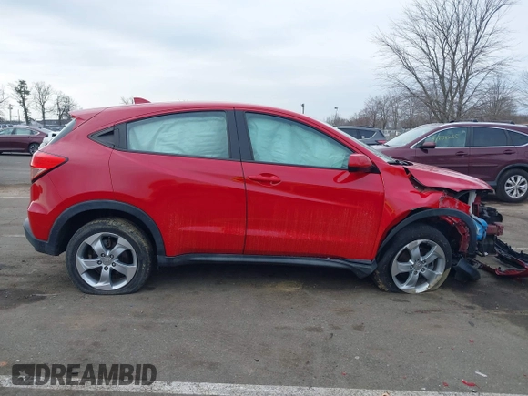 2016 Honda HR-V LX with VIN 3CZRU6H3XGM739696, listed as a IAAI auction lot 41698167 with 31,886 mi miles. Bid and sale history available at carsss.com. Image 13.
