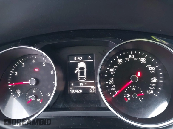 2018 Volkswagen Jetta SEL with VIN 3VWL17AJ6JM209328, listed as a IAAI auction lot 41281285 with 103,428 mi miles and . Bid and sale history available at DreamBid. Image 7.