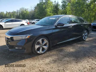 2018 Honda Accord Touring with VIN 1HGCV1F98JA802500, listed as a Copart auction lot 62856755 with 234,317 mi miles and Salvage title. Bid and sale history available at DreamBid. Image 1.