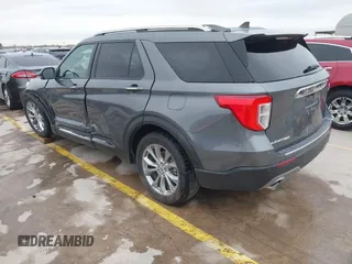 2021 Ford Explorer Limited with VIN 1FMSK8FH4MGB24960, listed as a IAAI auction lot 41288622 with 94,956 mi miles. Bid and sale history available at carsss.com. Image 3.