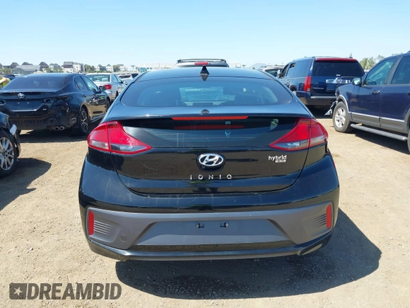 2020 Hyundai Ioniq Blue with VIN KMHC65LC5LU235114, listed as a IAAI auction lot 42293378 with 78,126 mi miles and . Bid and sale history available at DreamBid. Image 17.