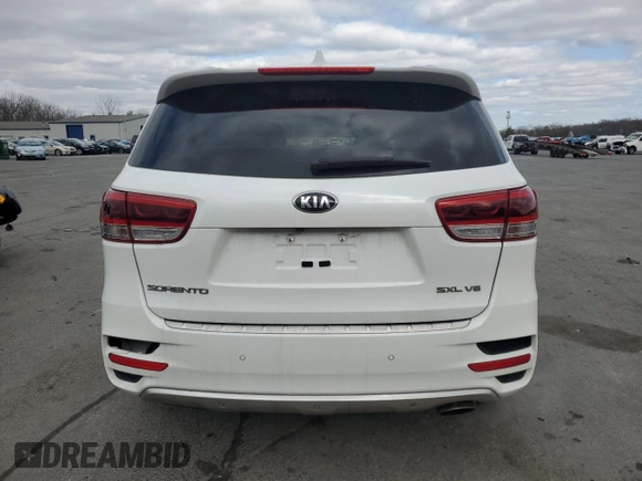 2018 Kia Sorento SX with VIN 5XYPKDA51JG368953, listed as a Copart auction lot 48110365 with 86,213 mi miles and Salvage Title. Bid and sale history available at carsss.com. Image 6.