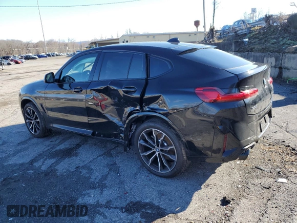 2025 BMW X4 xDrive30i z VIN 5UX33DT02S9X64212, wystawiony jako Copart lot #83121124 z przebiegiem Nie podano mil oraz Szkoda całkowita • Salvage title. Historia ofert i sprzedaży dostępna na DreamBid. Obrazek 2.