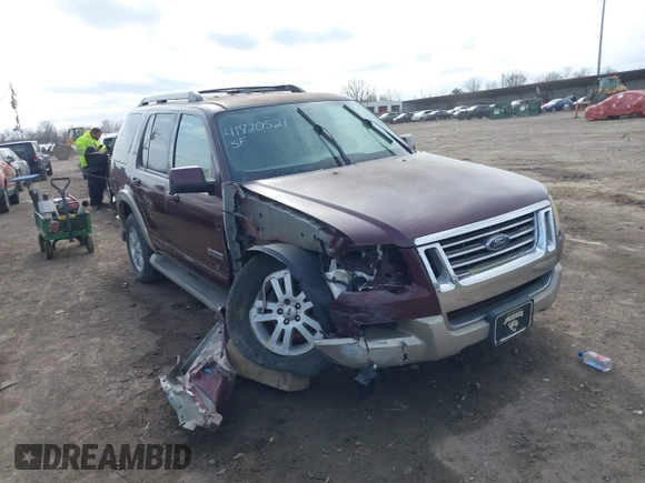 2006 Ford Explorer Eddie Bauer z VIN 1FMEU64886UB29470, wystawiony jako IAAI lot #41820521 z przebiegiem 241 002 mil mil oraz . Historia ofert i sprzedaży dostępna na DreamBid. Obrazek 1.