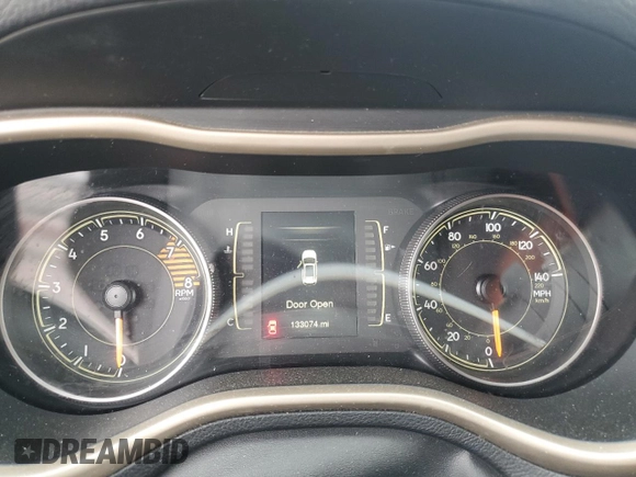 2016 Jeep Cherokee Altitude with VIN 1C4PJMAS8GW219251, listed as a Copart auction lot 58808205 with 133,074 mi miles and Salvage title. Bid and sale history available at DreamBid. Image 9.