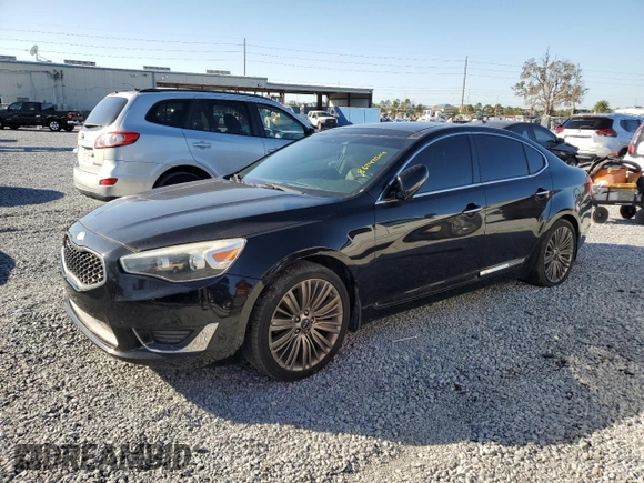 2014 Kia Cadenza Premium with VIN KNALN4D78E5149020, listed as a Copart auction lot 86242514 with 0 mi miles and Clean Title. Bid and sale history available at carsss.com. Image 1.