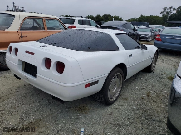 1995 Chevrolet Corvette with VIN 1G1YY22PXS5115866, listed as a Copart auction lot 74983214 with 0 mi miles and Salvage Title. Bid and sale history available at carsss.com. Image 3.