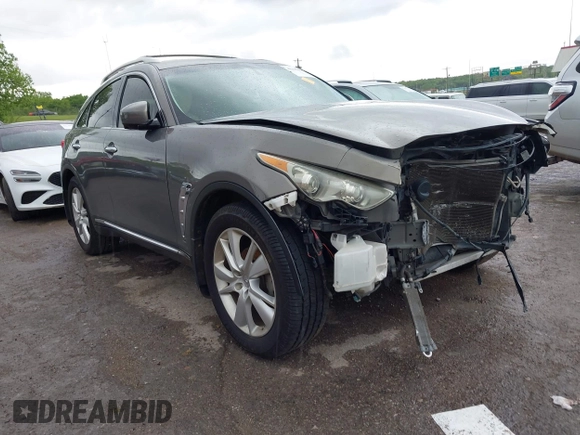 2012 Infiniti FX with VIN JN8AS1MW5CM151369, listed as a IAAI auction lot 42105863 with 127,337 mi miles and . Bid and sale history available at DreamBid. Image 1.