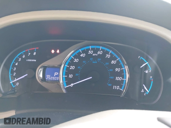 2012 Toyota Sienna XLE AAS с VIN 5TDYK3DC0CS275646, выставлен на аукционе IAAI как лот 42116979 с пробегом 250 909 миль миль и . История ставок и продаж доступна на DreamBid. Изображение 7.