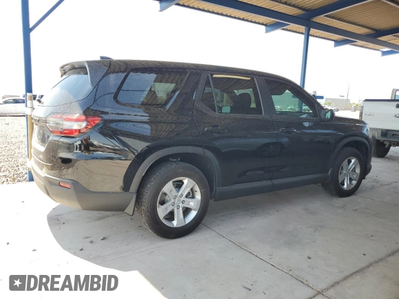 2023 Honda Pilot LX with VIN 5FNYG2H29PB015544, listed as a Copart auction lot 63485214 with 7,991 mi miles and Salvage Title. Bid and sale history available at carsss.com. Image 3.