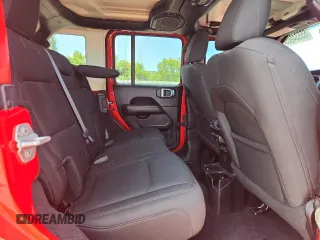 2020 Jeep Wrangler Unlimited Sahara with VIN 1C4HJXEN0LW115812, listed as a Copart auction lot 65534905 with 40,677 mi miles and Clean title. Bid and sale history available at DreamBid. Image 10.