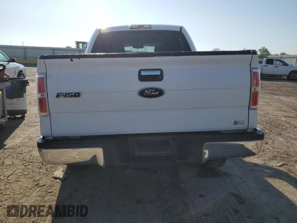 2010 Ford F-150 XL with VIN 1FTFW1EV4AFD25526, listed as a Copart auction lot 58561145 with 275,719 mi miles and Salvage title. Bid and sale history available at DreamBid. Image 6.