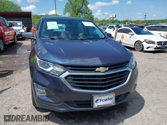 2019 Chevrolet Equinox LS with VIN 3GNAXHEV1KL307516, listed as a IAAI auction lot 42116355 with 98,814 mi miles and . Bid and sale history available at carsss.com. Image 12.