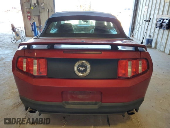 2011 Ford Mustang GT with VIN 1ZVBP8FF7B5153654, listed as a Copart auction lot 81257634 with 48,879 mi miles and Salvage Title. Bid and sale history available at DreamBid. Image 6.