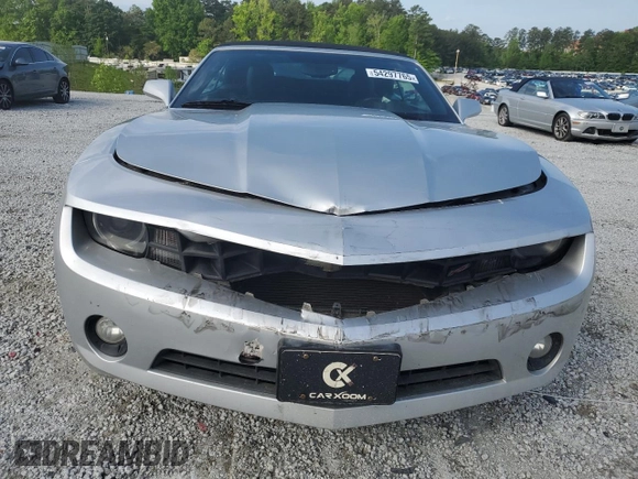 2011 Chevrolet Camaro 2LT with VIN 2G1FC3DD4B9201692, listed as a Copart auction lot 54297765 with 160,183 mi miles and Salvage title. Bid and sale history available at DreamBid. Image 5.