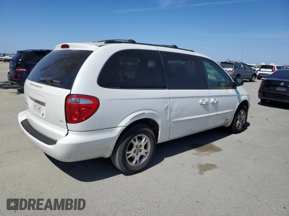 2003 Dodge Grand Caravan z VIN 2D4GP74L73R111228, wystawiony jako Copart lot #57905155 z przebiegiem 85 878 mil mil oraz Czysty tytuł • Clean title. Historia ofert i sprzedaży dostępna na DreamBid. Obrazek 3.