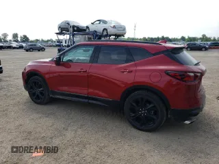 2021 Chevrolet Blazer RS with VIN 3GNKBKRS8MS527583, listed as a Copart auction lot 60694995 with 82,741 mi miles and Clean title. Bid and sale history available at DreamBid. Image 2.