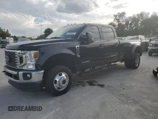 2021 Ford F-350 XL with VIN 1FT8W3DTXMED65480, listed as a Copart auction lot 86094664 with 168,661 mi miles and Clean title. Bid and sale history available at DreamBid. Image 1.