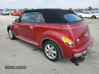 2006 Chrysler PT Cruiser Touring with VIN 3C3EY55E25T297335, listed as a Copart auction lot 52758605 with 75,295 mi miles and Salvage Title. Bid and sale history available at DreamBid. Image 2.
