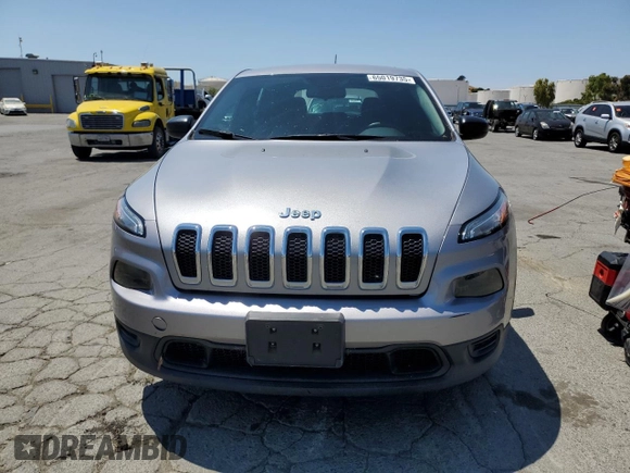 2015 Jeep Cherokee Sport с VIN 1C4PJLABXFW573085, выставлен на аукционе Copart как лот 65019735 с пробегом 78 181 миль миль и Чистый • Clean title. История ставок и продаж доступна на DreamBid. Изображение 5.