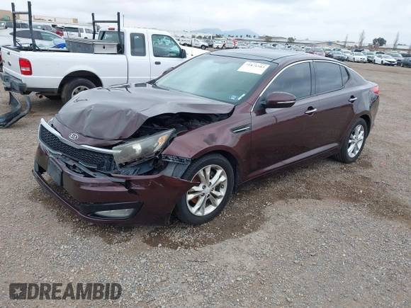 2012 Kia Optima EX with VIN 5XXGN4A76CG024213, listed as a IAAI auction lot 41871583 with 194,168 mi miles and . Bid and sale history available at carsss.com. Image 17.