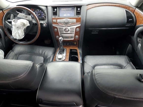 2019 Infiniti QX80 Luxe z VIN JN8AZ2NE4K9233361, wystawiony jako Copart lot #55152495 z przebiegiem 100 382 mil mil oraz Szkoda całkowita • Salvage title. Historia ofert i sprzedaży dostępna na DreamBid. Obrazek 8.