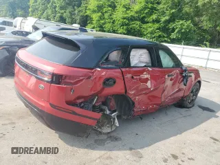2020 Land Rover Range Rover Velar R-Dynamic S with VIN SALYK2EX3LA242139, listed as a Copart auction lot 58975095 with Not provided miles and Salvage title. Bid and sale history available at DreamBid. Image 3.