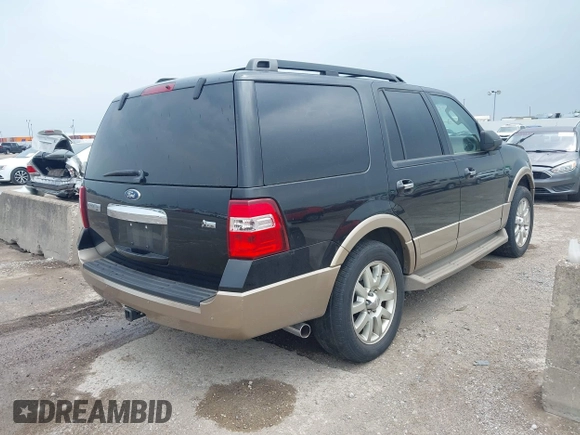 2011 Ford Expedition XLT with VIN 1FMJU1H51BEF25990, listed as a IAAI auction lot 42273952 with 152,877 mi miles and . Bid and sale history available at DreamBid. Image 4.