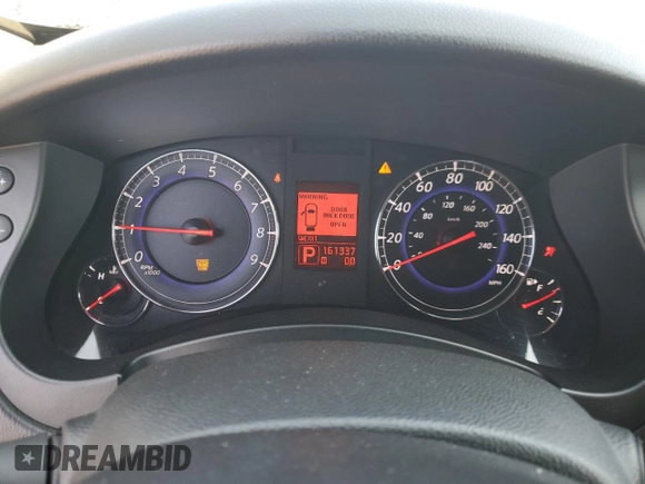 2010 Infiniti EX Journey with VIN JN1AJ0HP9AM700146, listed as a Copart auction lot 72983624 with 161,337 mi miles and Salvage Title. Bid and sale history available at DreamBid. Image 9.