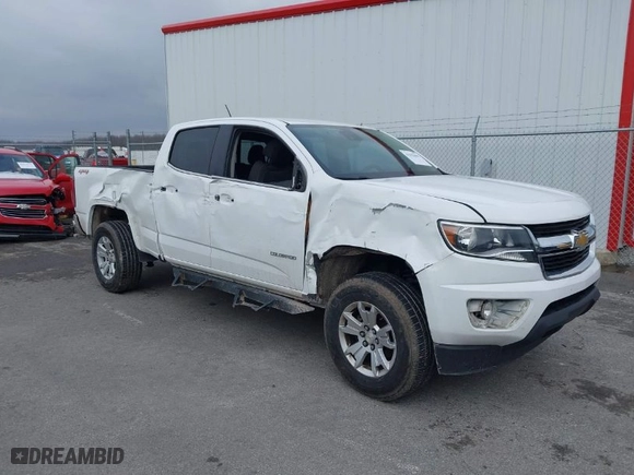 2017 Chevrolet Colorado 4WD LT with VIN 1GCGTCEN7H1278055, listed as a IAAI auction lot 41553694 with 140,773 mi miles. Bid and sale history available at carsss.com. Image 1.